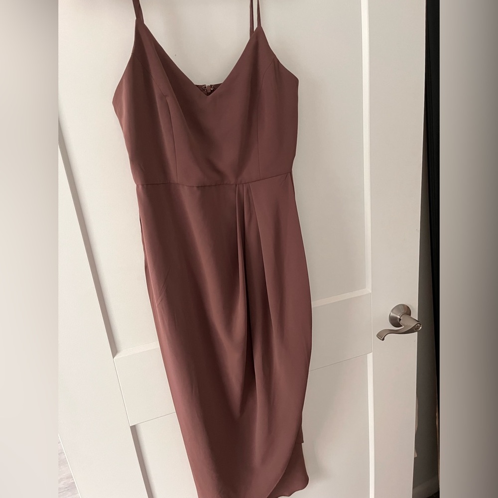 Lulus dress in mauve